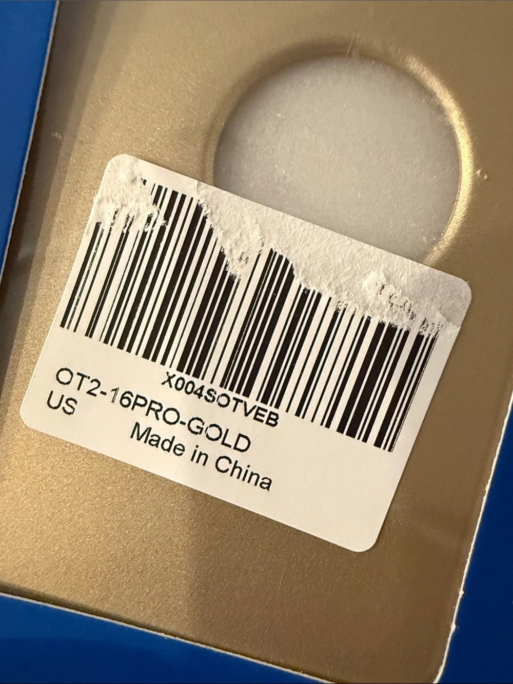 Gold Slim Protective Mobile Phone Case